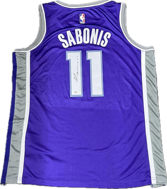 Domantas Sabonis signed jersey PSA/DNA Sacramento Kings Autographed