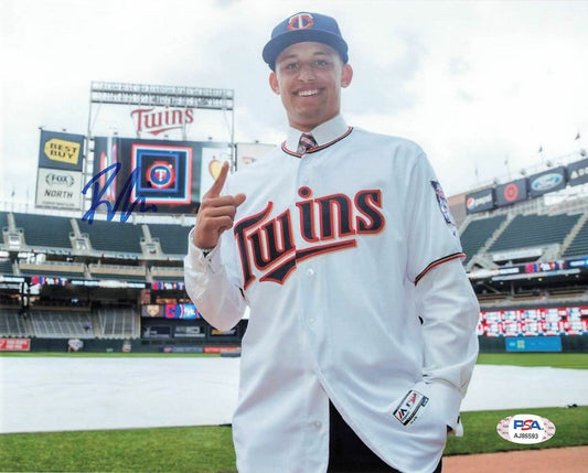 ROYCE LEWIS signed 8x10 photo PSA/DNA Minnesota Twins Autographed