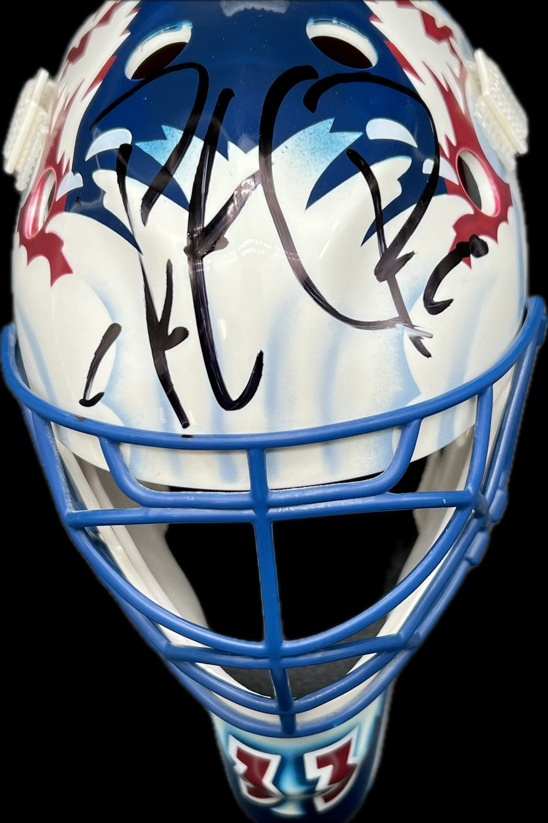 Patrick Roy Signed Mini Goalie Mask JSA Colorado Avalanche Autographed