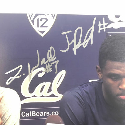 Tyrone Wallace Jabari Bird signed 11x14 photo PSA/DNA California Bears Autograph