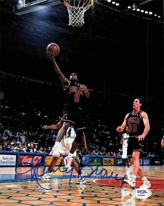 Randy Brown signed 8x10 photo PSA/DNA Chicago Bulls Autographed