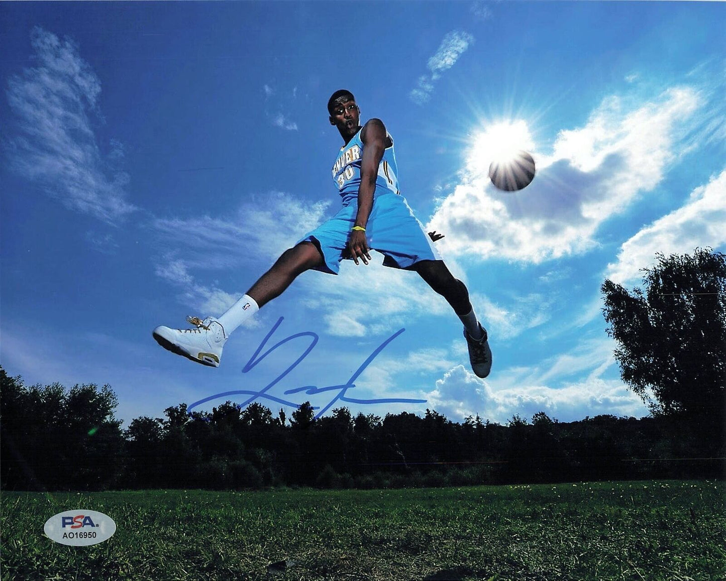 J.J. Hickson signed 8x10 photo PSA/DNA Denver Nuggets Autographed