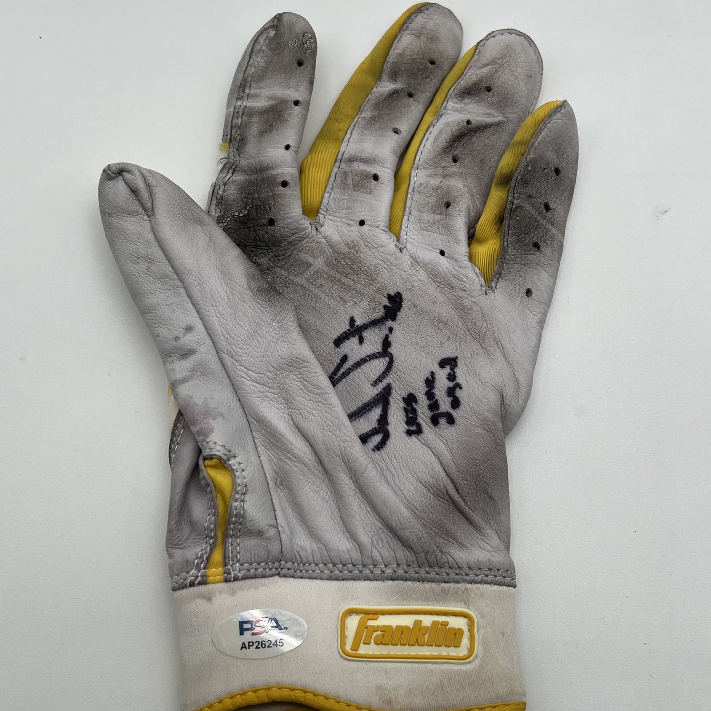 Jack Suwinski Signed Pittsburgh Pirates Batting Gloves