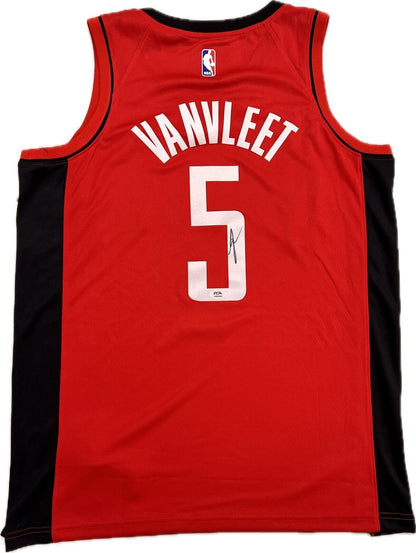 Fred VanVleet Signed Jersey PSA/DNA Houston Rockets Autographed