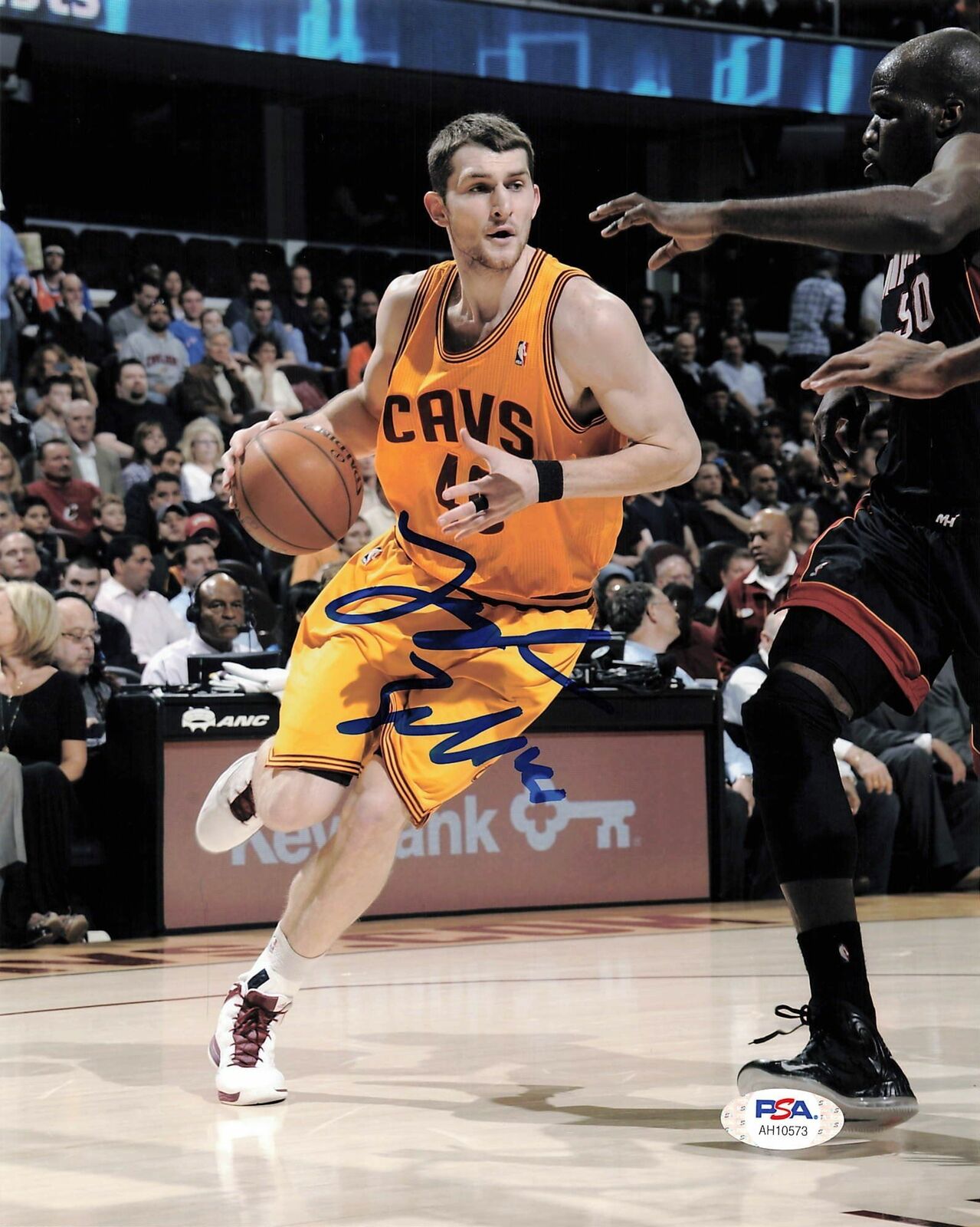 Tyler Zeller signed 8x10 photo PSA/DNA Cleveland Cavaliers Autographed