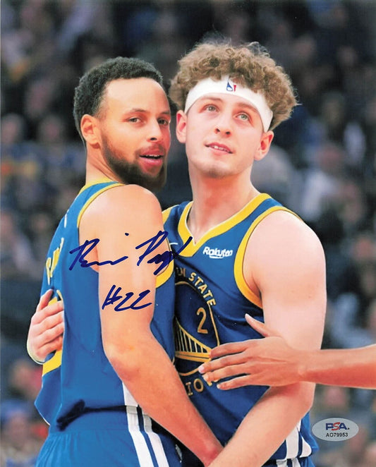 Brandin Podziemski signed 8x10 photo PSA/DNA Warriors Autographed