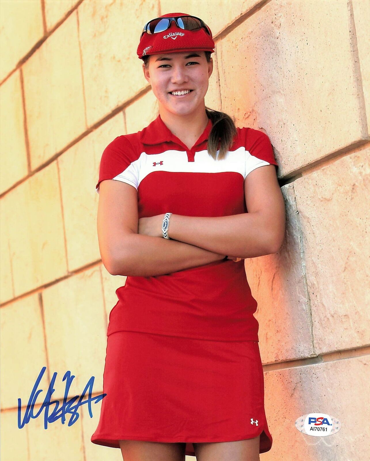 Vicky Hurst signed 8x10 photo PSA/DNA Autographed Golf