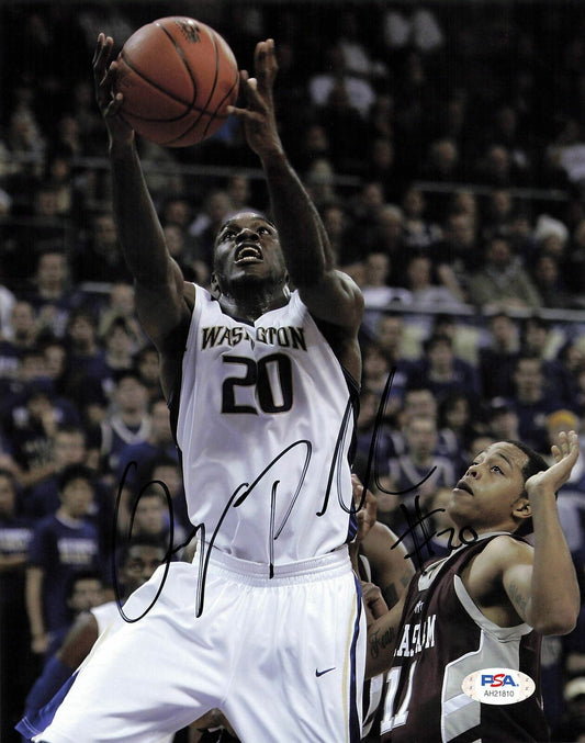 Quincy Pondexter signed 8x10 photo PSA/DNA Washington Huskies Autographed