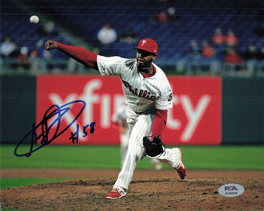 SERANTHONY DOMINGUEZ signed 8x10 photo PSA/DNA Philadelphia Phillies Autographed