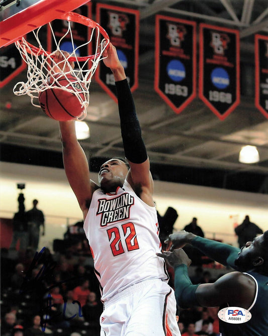 RICHAUN HOLMES signed 8x10 photo PSA/DNA Bowling Green Autographed Sacramento Ki