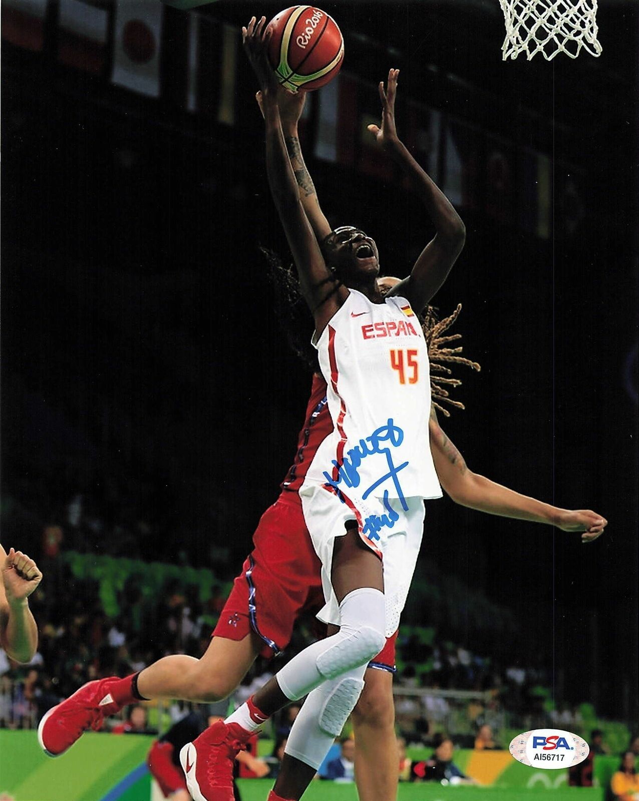 Astou Ndour signed 8x10 photo PSA/DNA Chicago Sky Autographed