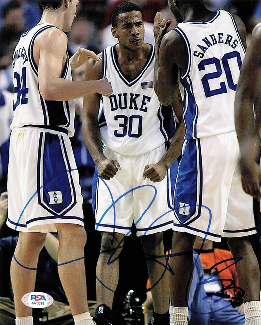 Dahntay Jones signed 8x10 Photo PSA/DNA Duke Blue Devils Autographed