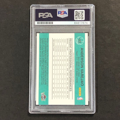 2010-11 Donruss Basketball #48 Anderson Varejao Signed Card AUTO 10 PSA Slabbed