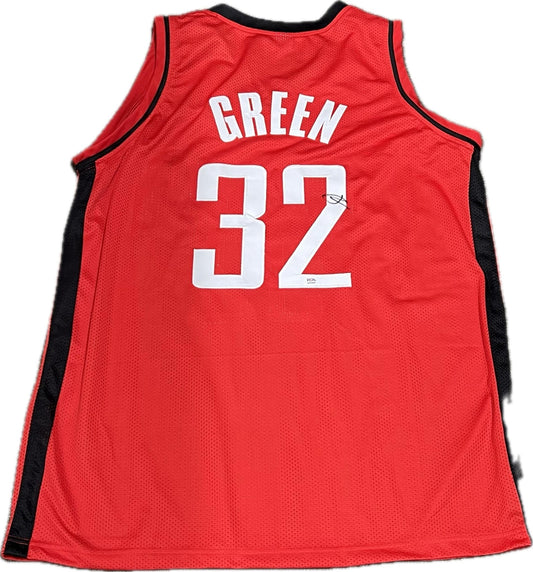 Jeff Green Signed Jersey PSA/DNA Houston Rockets Autographed