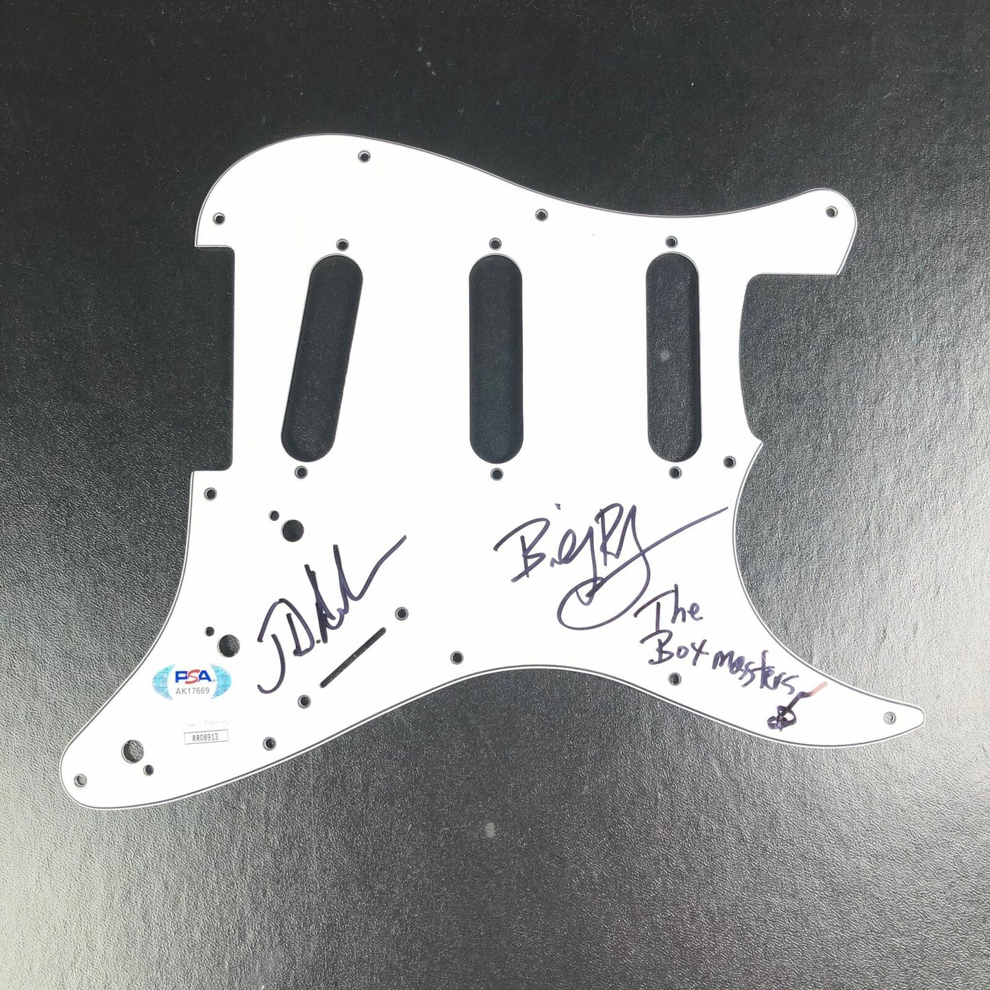 J.D. ANDREW BILLY BOB THORNTON Signed Pickguard PSA/DNA Autographed The Boxmaste