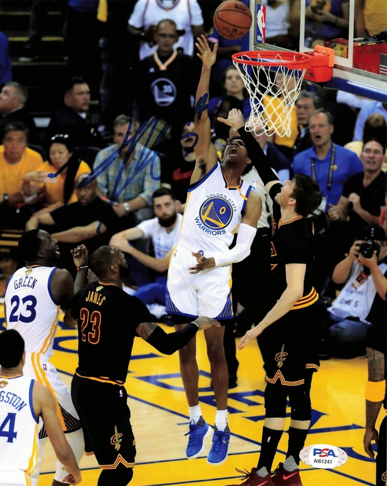 Patrick McCaw signed 8x10 photo PSA/DNA Golden State Warriors Autographed