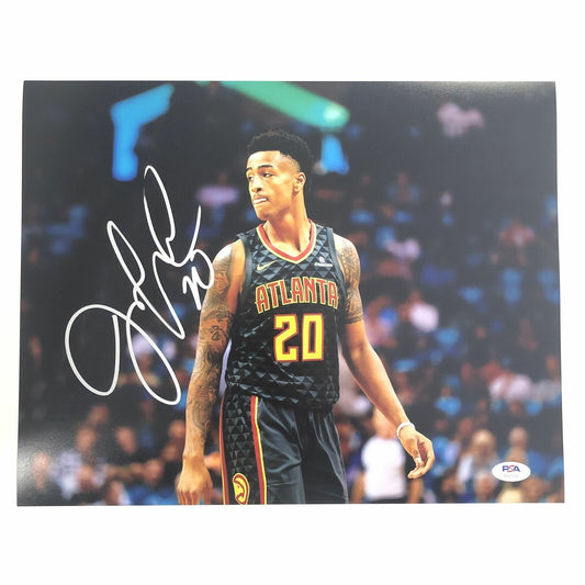 John Collins signed 11x14 photo PSA/DNA Atlanta Hawks Autographed