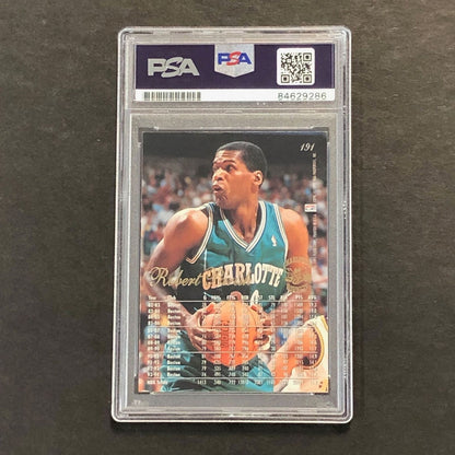 1994-95 Flair #191 Robert Parish Signed AUTO 10 PSA Slabbed Hornets