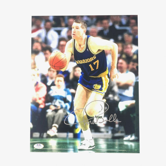 Chris Mullin signed 11x14 photo PSA/DNA Golden State Warriors Autographed