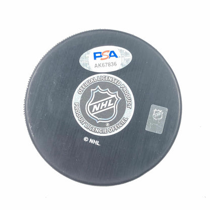 CONNOR MURPHY signed Hockey Puck PSA/DNA Chicago Blackhawks Autographed