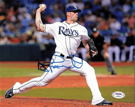 KYLE FARNSWORTH signed 8x10 photo PSA/DNA Autographed Tampa Bay Rays