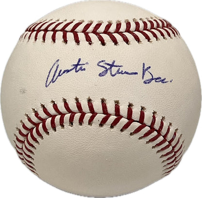 Austin Beck signed baseball PSA/DNA Oakland Athletics autographed