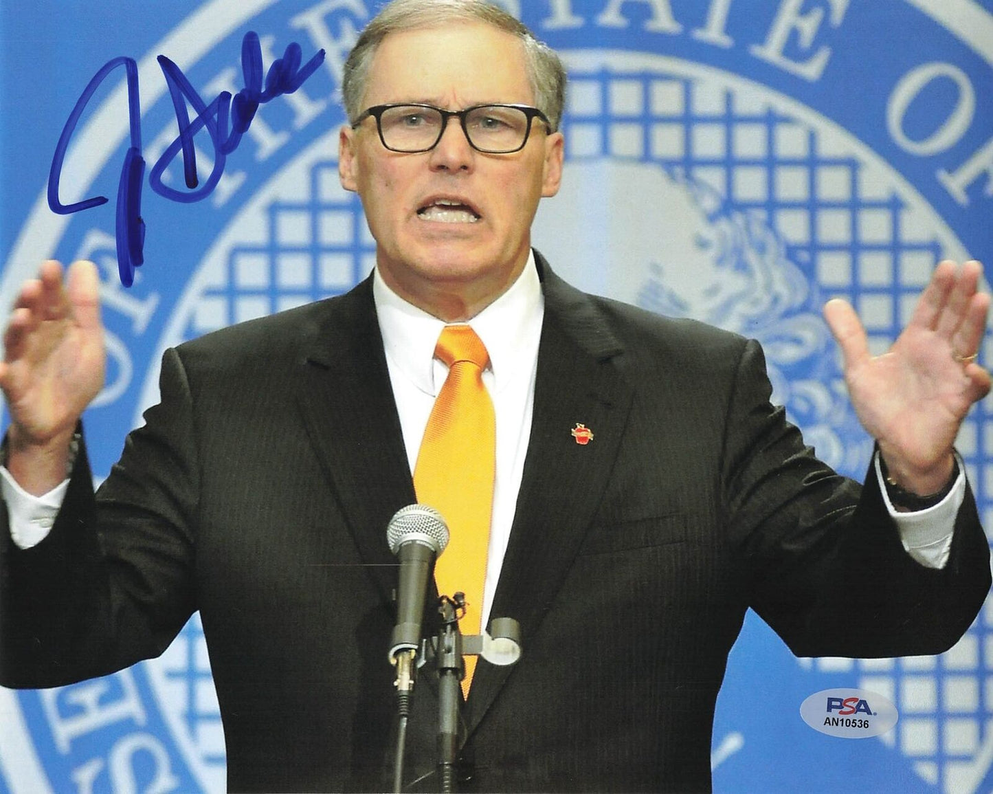 Jay Inslee signed 8x10 photo PSA/DNA Autographed