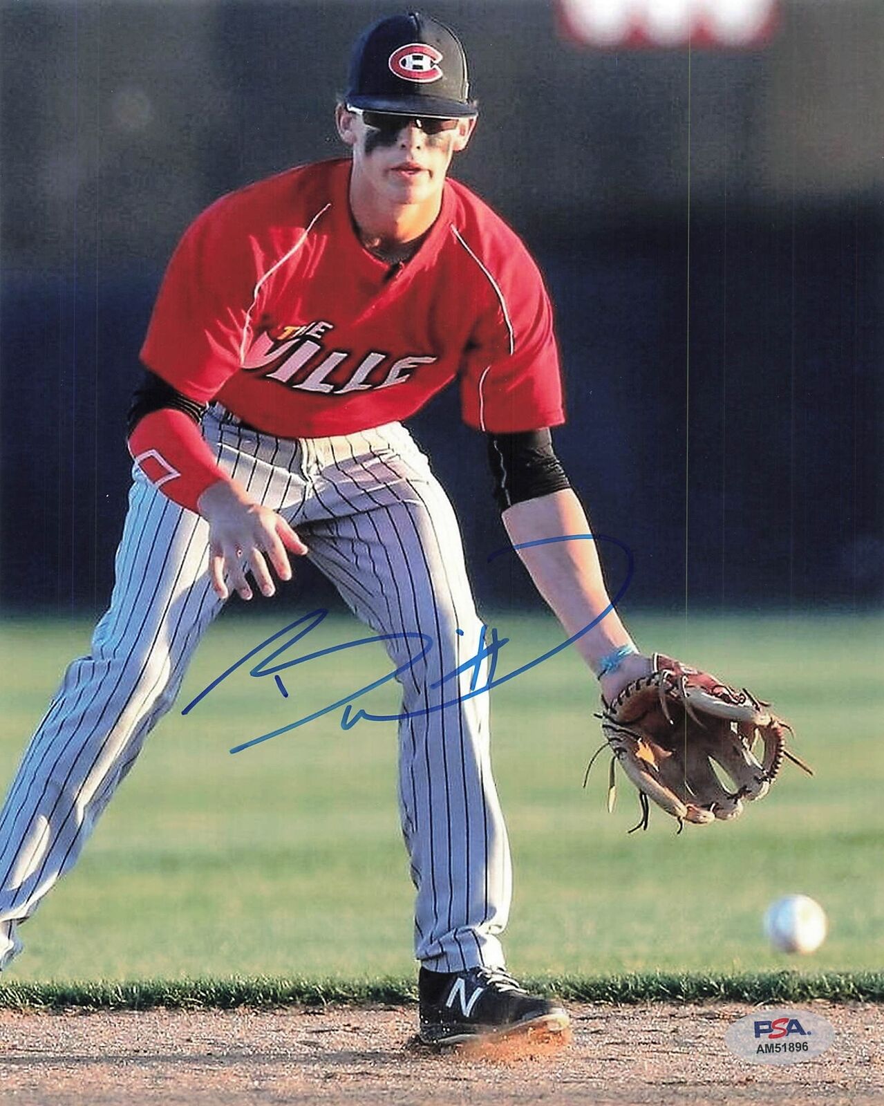 BOBBY WITT JR. signed 8x10 photo PSA/DNA Colleyville Heritage High School Autogr