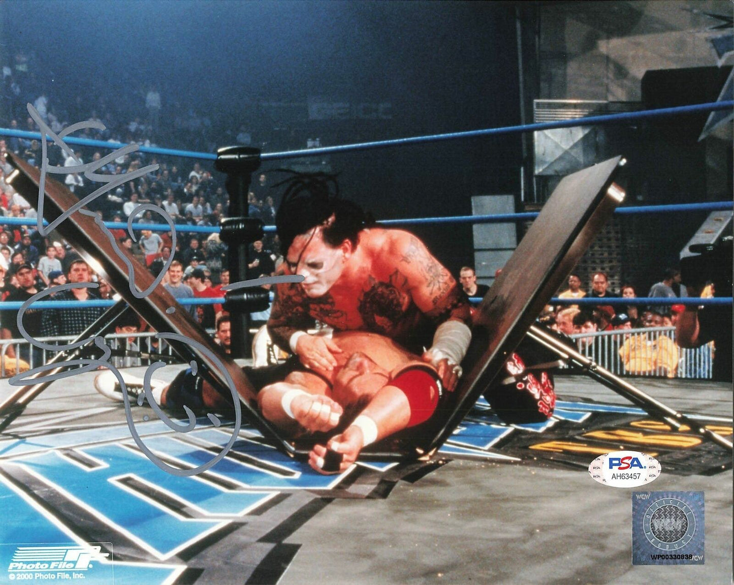 Vampiro Ian Hodgkinson signed 8x10 photo PSA/DNA COA WWE Autographed Wrestling