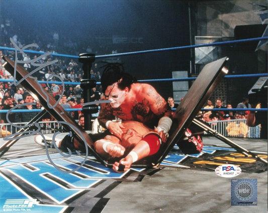 Vampiro Ian Hodgkinson signed 8x10 photo PSA/DNA COA WWE Autographed Wrestling