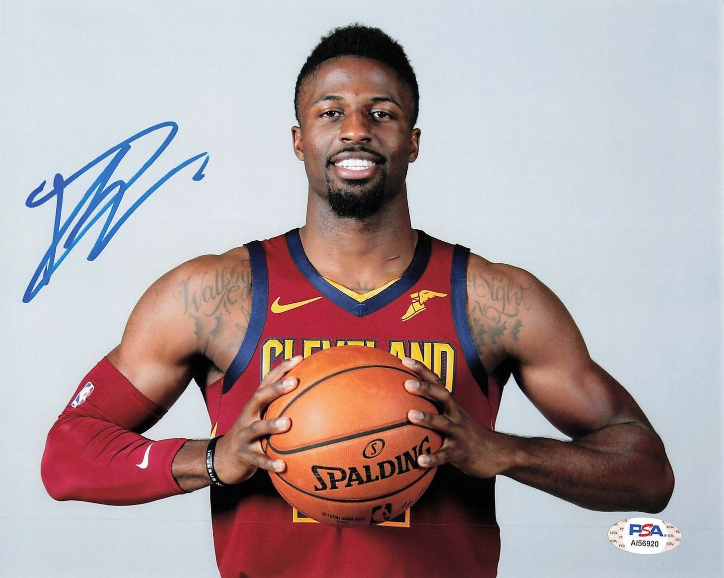 David Nwaba signed 8x10 photo PSA/DNA Cleveland Cavaliers Autographed