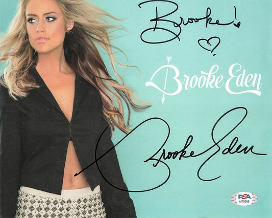 BROOKE EDEN signed 8x10 photo PSA/DNA Autographed