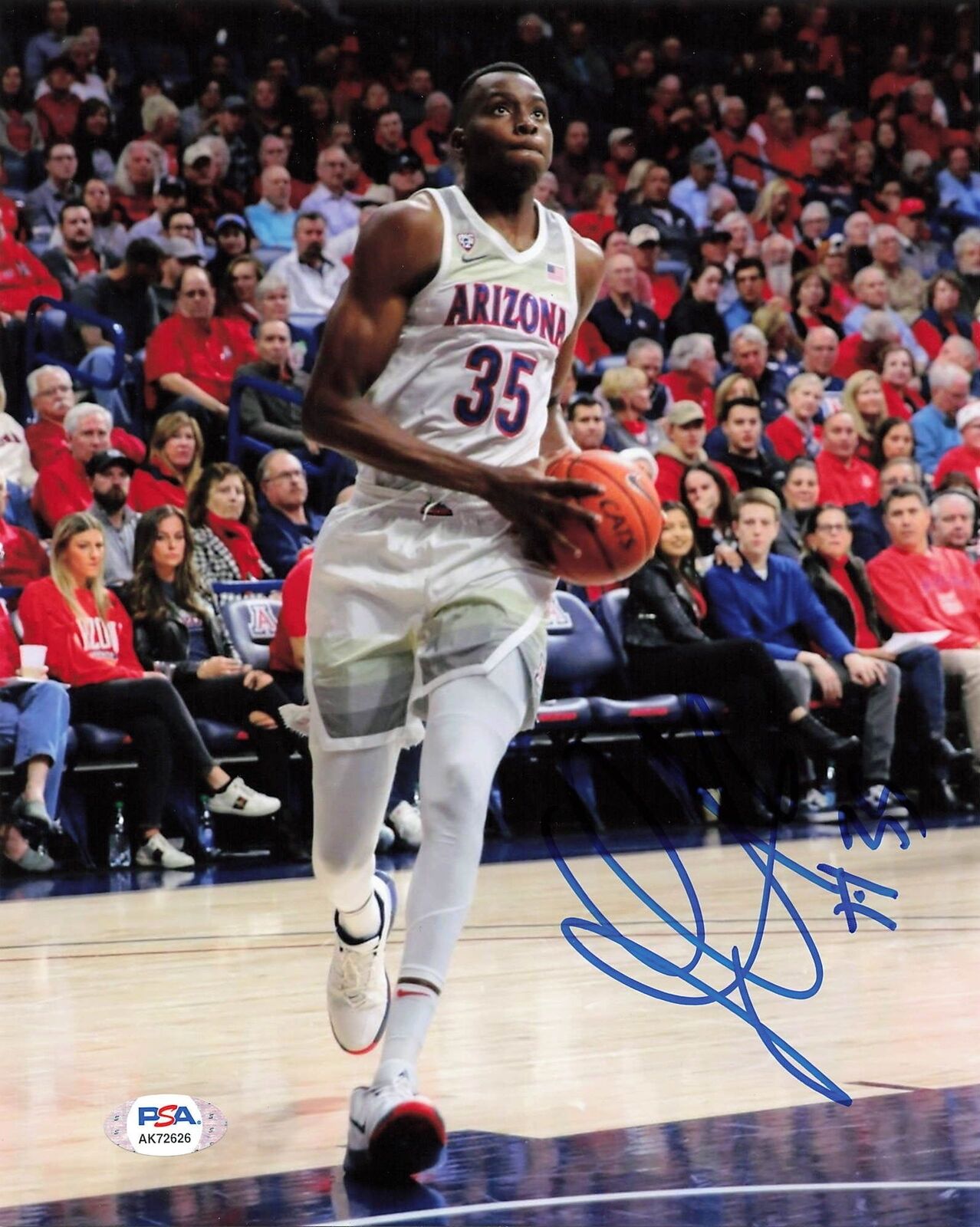 CHRISTIAN KOLOKO signed 8x10 photo PSA/DNA Arizona Wildcats Autographed