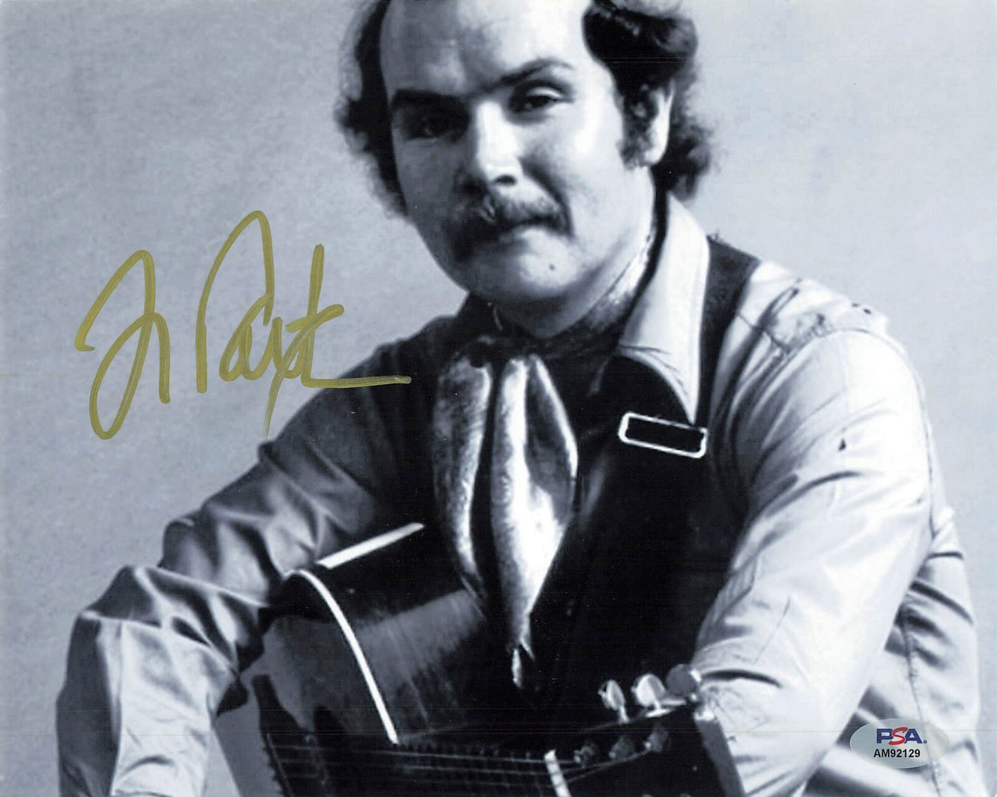 Tom Paxton signed 8x10 photo PSA/DNA Autographed