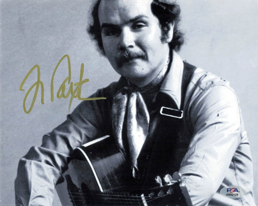 Tom Paxton signed 8x10 photo PSA/DNA Autographed