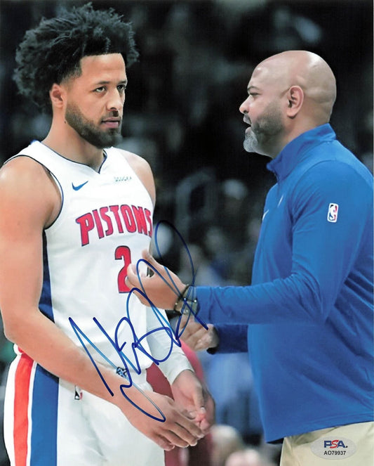 J.B. Bickerstaff signed 8x10 photo PSA/DNA Detroit Pistons Autographed