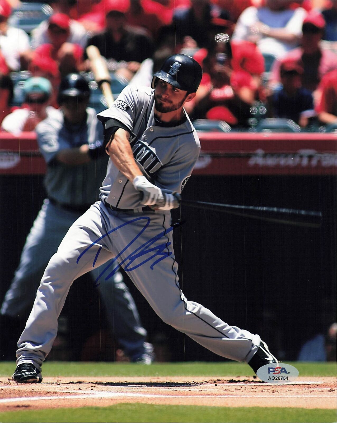 DUSTIN ACKLEY Signed 8x10 Photo PSA/DNA Autographed