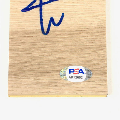 PATRICK WILLIAMS Signed Floorboard PSA/DNA Chicago Bulls Autographed