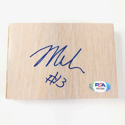 Malcolm Brogdon Signed Floorboard PSA/DNA Autographed