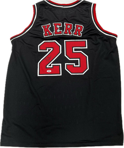 Steve Kerr Signed Jersey PSA/DNA Chicago Bulls Michael Jordan