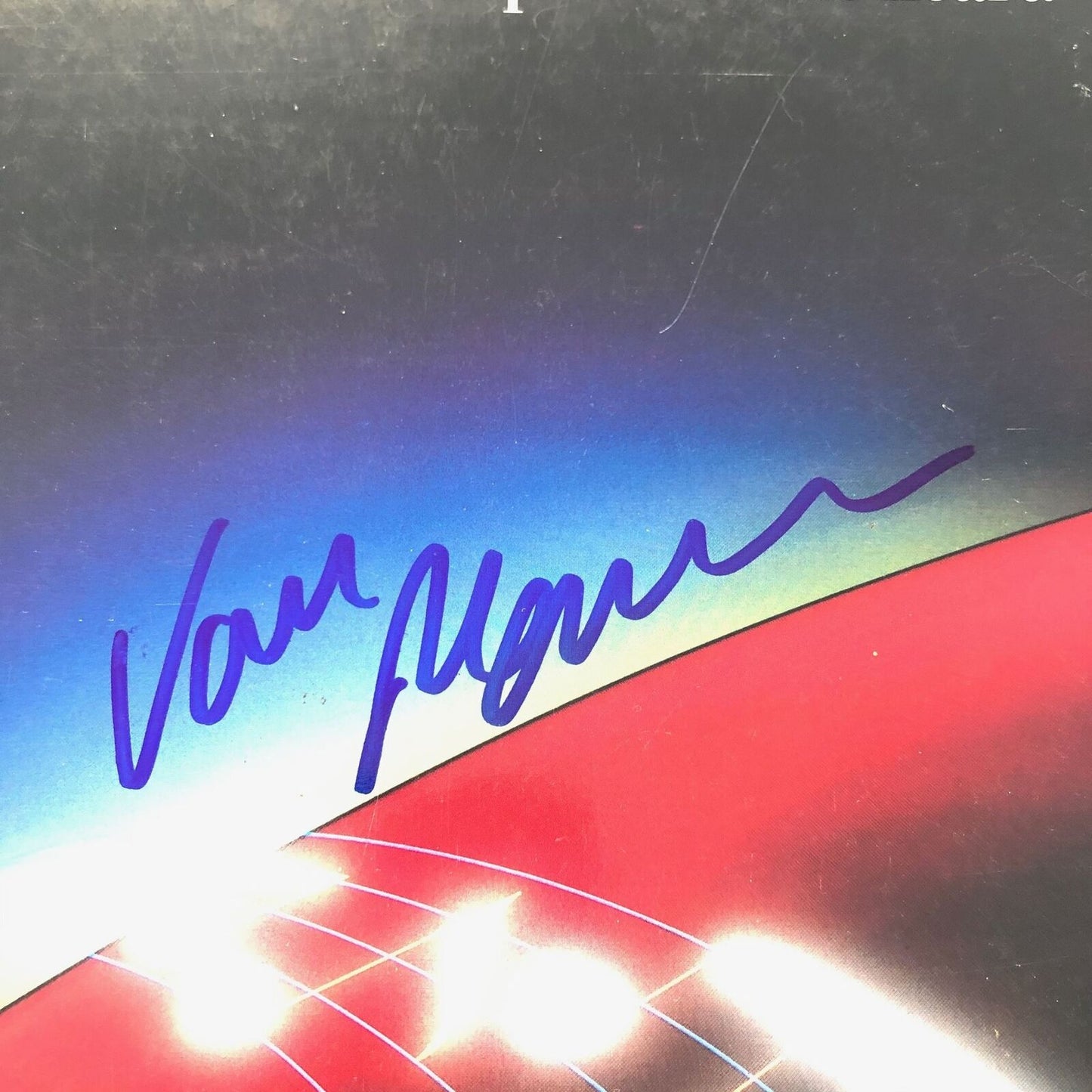 Van Morrison signed LP Vinyl Inarticulate Speech of The Heart PSA/DNA Album