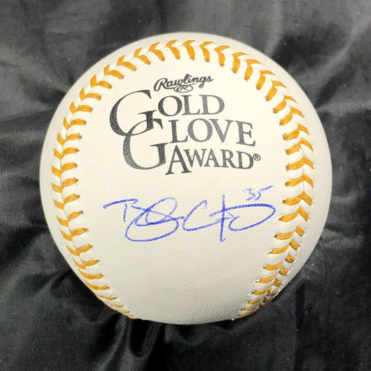 BRANDON CRAWFORD signed Gold Glove Award baseball PSA/DNA San Francisco Giants a