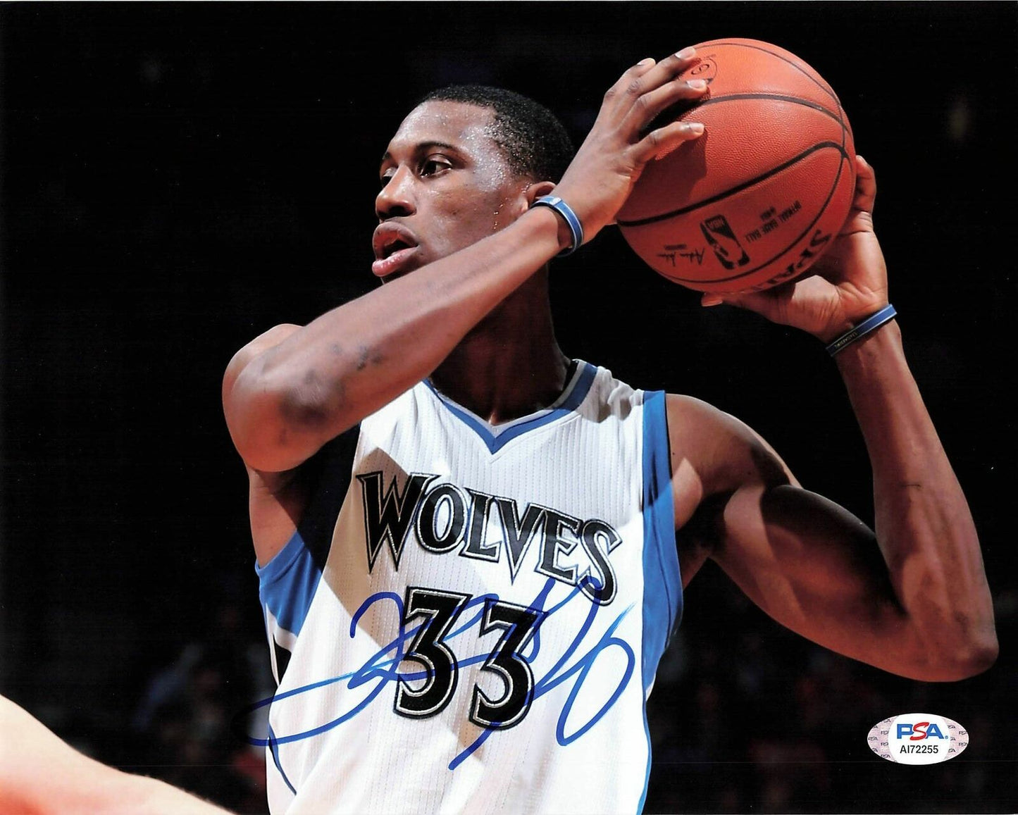 THADDEUS YOUNG signed 8x10 photo PSA/DNA Minnesota Timberwolves Autographed