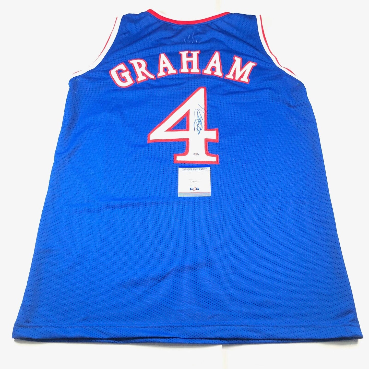 Devonte Graham signed jersey PSA/DNA Kansas Jayhawks Autographed