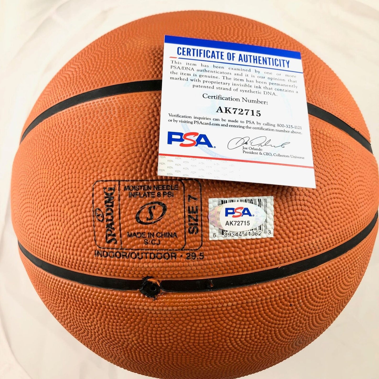 ISAIAH AUSTIN signed Basketball PSA/DNA Autographed Baylor