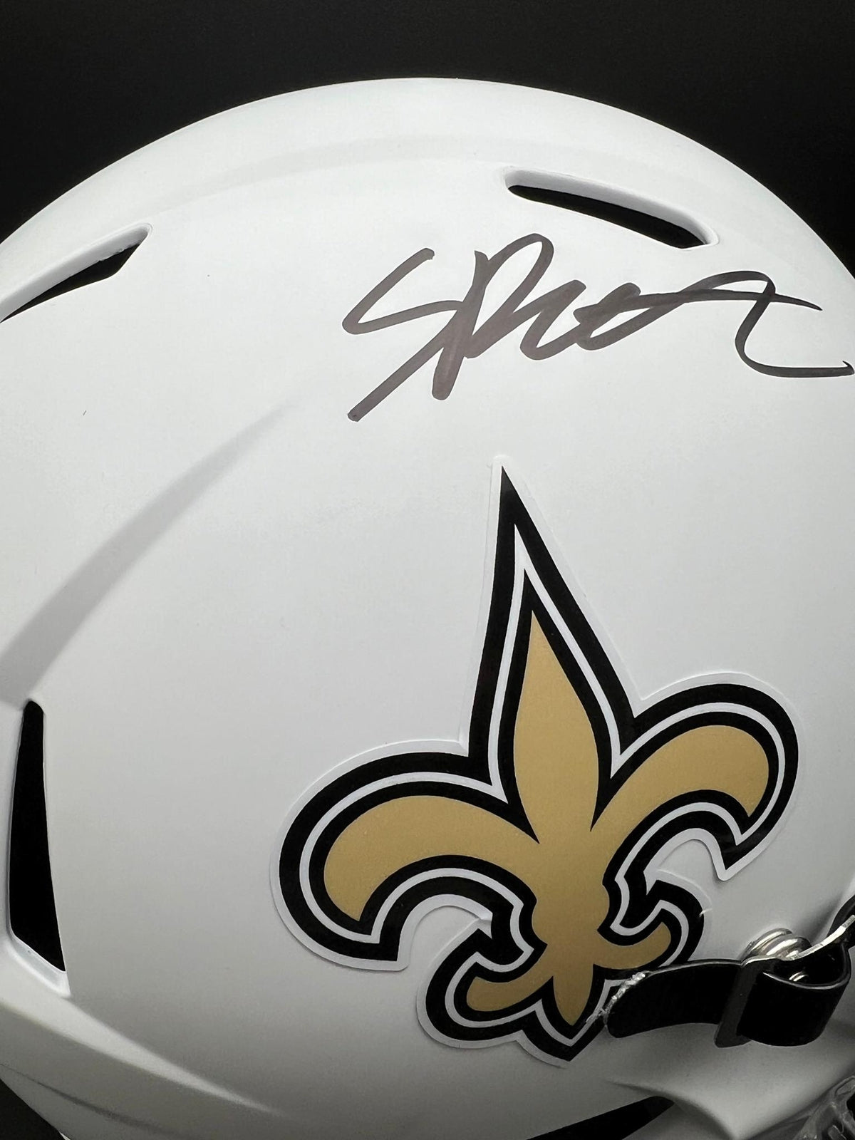 Spencer Rattler Signed Full Size Speed Helmet PSA/DNA New Orleans Saints Autogra