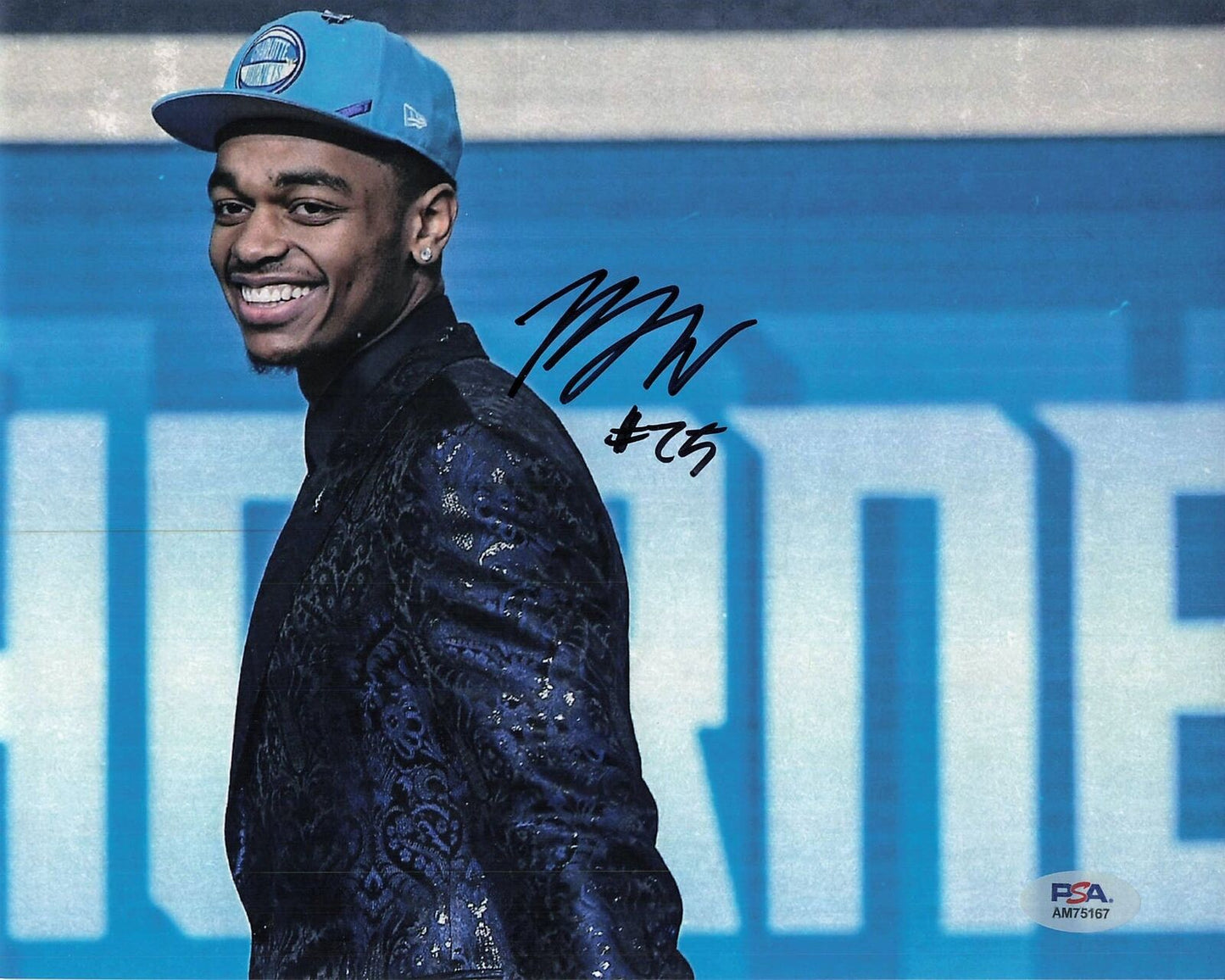 P.J. WASHINGTON signed 8x10 photo PSA/DNA Charlotte Hornets Autographed