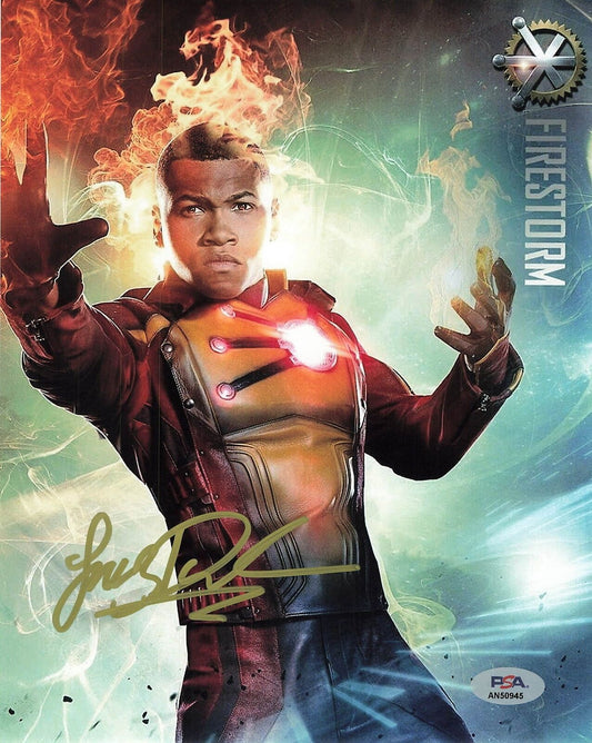 Franz Drameh signed 8x10 photo PSA/DNA Autographed DC