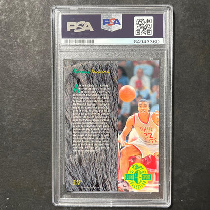 1993 Four Sport Collection #318 Jim Jackson Signed Card AUTO PSA Slabbed Ohio St