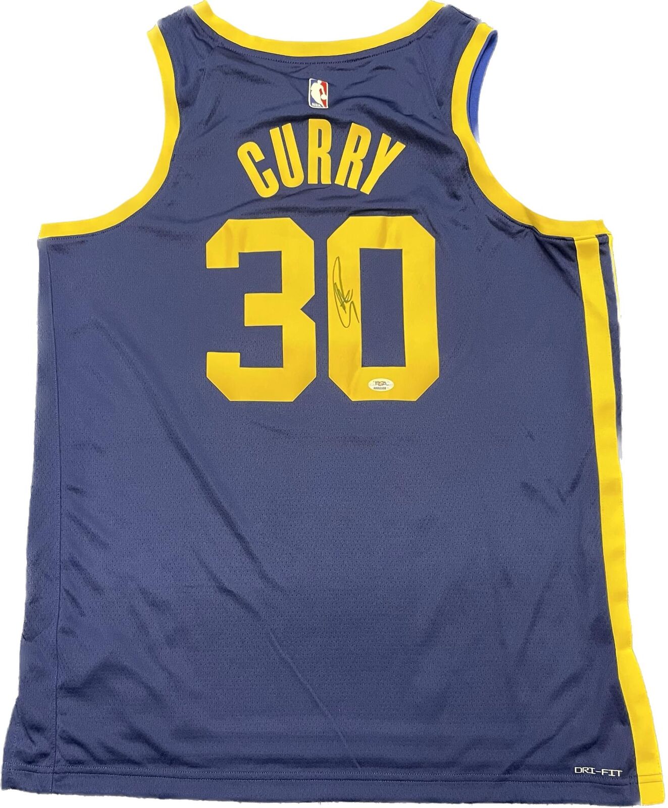 Stephen Curry signed jersey PSA/DNA Golden State Warriors Autographed